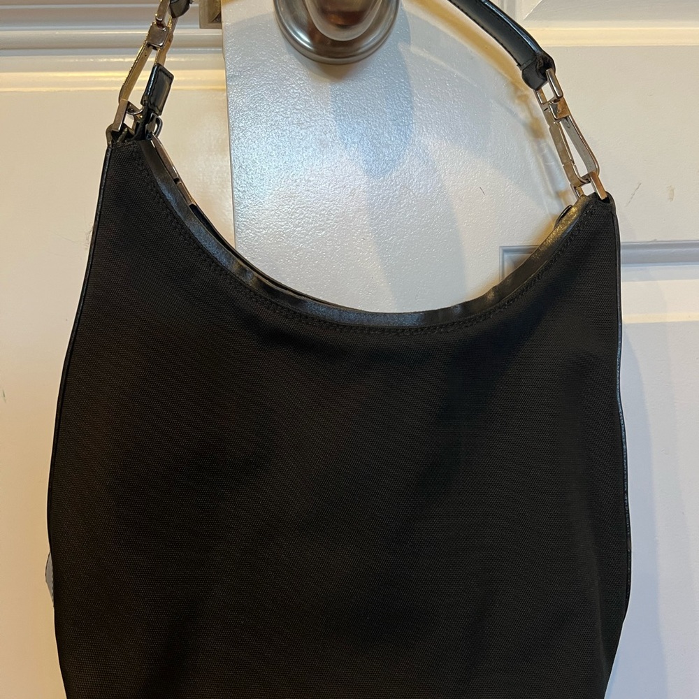 Gucci, black, hobo bag